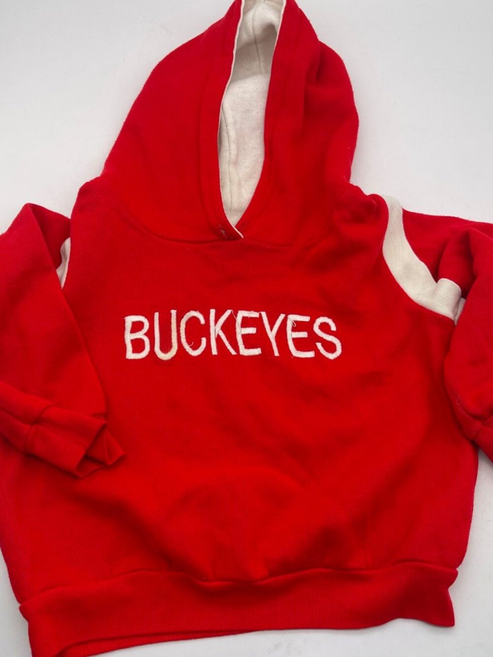 Little King Ohio State Buckeyes Kids Size 6 Hoodie Sweatshirt Embroidered T8